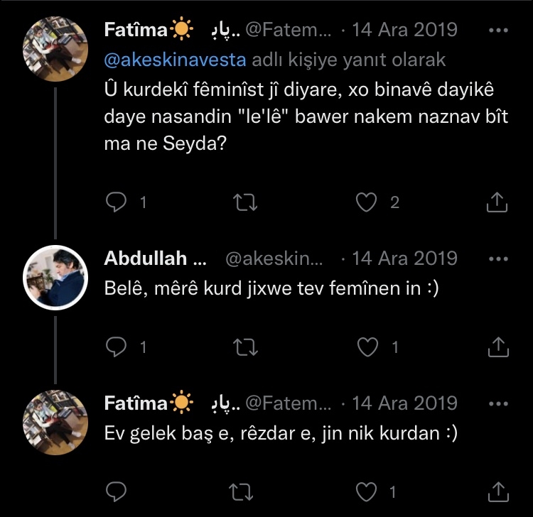 mêrê kurd ji xwe femînen in
